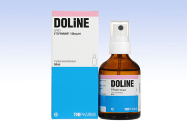 DOLINE 100 mg 50 ml sprey kutu görseli