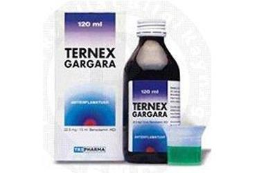 TERNEX 120 ml gargara kutu görseli