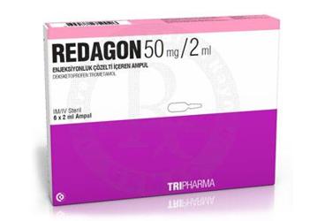 TORIA 50 mg/2 ml enjeksiyonluk çözelti içeren 6 ampül kutu görseli