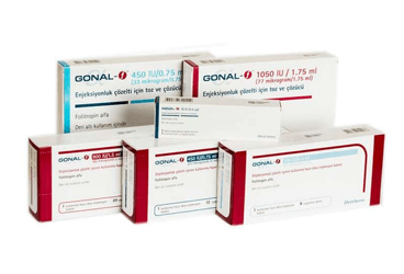 GONAL-F 75 IU 5.5 mcg 1 flakon kutu görseli