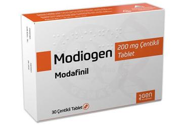 MODIOGEN 200 mg çentikli tablet (30 çentikli tablet) kutu görseli