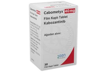 CABOMETYX 40 mg film kaplı tablet kutu görseli