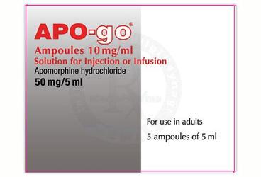 APO-GO 50 mg 5 ampül {8699783750091} kutu görseli