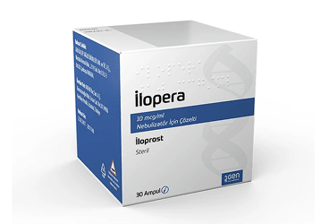 ILOPERA 10 mcg/ml NEBULAZYON için çözelti içeren 30 ampül kutu görseli