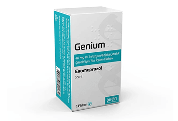 GENIUM 40 mg. IV infüzyon ve enjeksiyon için liyofilize toz içeren 1 flakon kutu görseli