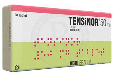 TENSINOR 50 mg 28 tablet {Astra} kutu görseli