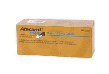 ATACAND PLUS 16mg/12.5 mg 84 tablet kutu görseli
