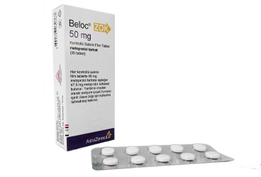 BELOC ZOK 50 mg 20 tablet kutu görseli