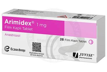 ARIMIDEX 1 mg 28 tablet kutu görseli