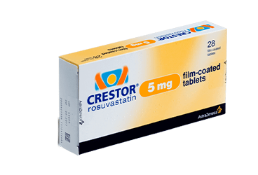 CRESTOR 5 mg 28 film tablet kutu görseli