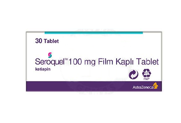 SEROQUEL 100 mg 30 film tablet kutu görseli
