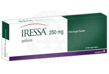 IRESSA 250 mg 30 film kaplı tablet kutu görseli