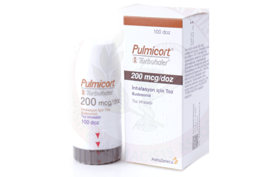 PULMICORT 200 mcg 100 doz turbuhaler kutu görseli