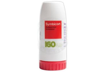 SYMBICORT turbuhaler 160/4.5 mcg doz inhilasyon için 120 doz kutu görseli