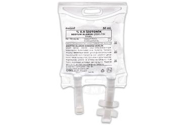 BIOFLEKS %0.9 IZOTONIK Sodyum Klorür solüsyonu  50 ml (pvc torba) setsiz kutu görseli