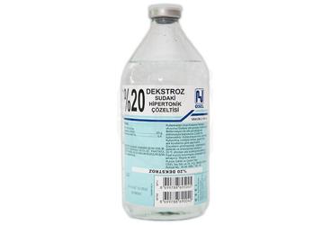%20 DEKSTROZ BIOSEL sudaki HIPERTONIK solüsyon 500 ml setli şişe kutu görseli