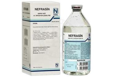 NEFRASIN AMINO ASIT I.V. infüzyon solüsyonu 500 ml setli şişe kutu görseli