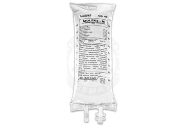BIOFLEKS IZOLEKS-M %5 DEKSTROZ BIOSEL sol (pvc torba) 1000 ml setli kutu görseli