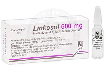 LINKOSOL 600 mg 1 ampül kutu görseli