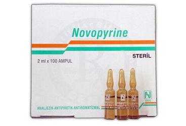 NOVOPYRINE 2 ml x 100 ampül kutu görseli