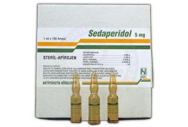 SEDAPERIDOL 5 mg 1 ml x 100 ampül kutu görseli