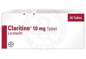 CLARITINE 10 mg 20 tablet {Schering-plough} kutu görseli