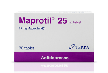 MAPROTIL 25 mg 30 tablet kutu görseli