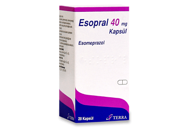 ESOPRAL 40 mg 28 enterik kaplı tablet kutu görseli