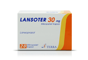 LANSOTER 30 mg 28 mikropellet kapsül kutu görseli