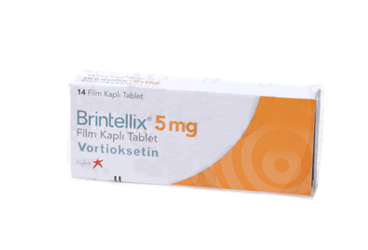 BRINTELLIX 5 mg 14 film kaplı tablet kutu görseli