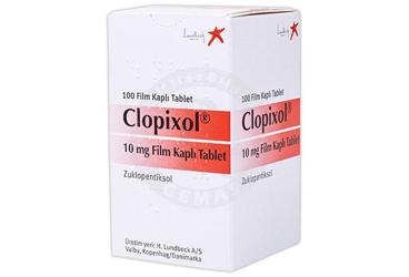CLOPIXOL 10 mg film kaplı tablet (100 tablet) kutu görseli