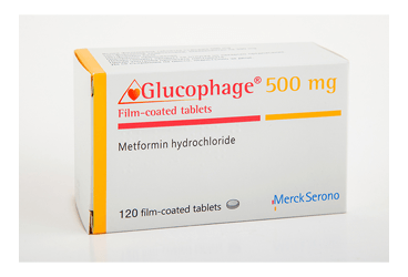 GLUCOPHAGE 500 mg 100 film tablet kutu görseli