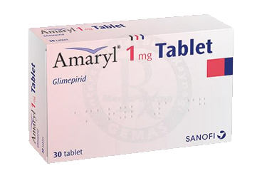 AMARYL 1 mg 30 tablet kutu görseli