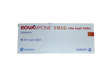 ROVAMYCINE 3 MIU 10 tablet { Sanofi Aventis } kutu görseli