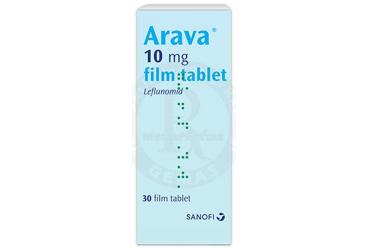 ARAVA 10 mg 30 film tablet kutu görseli