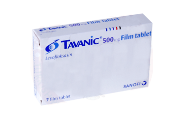 TAVANIC 500 mg 7 film tablet kutu görseli