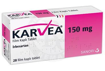 KARVEA 150 mg 28 film kaplı tablet kutu görseli