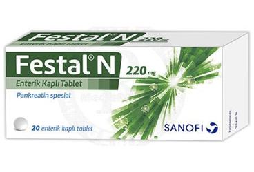 FESTAL N 20 enterik draje kutu görseli