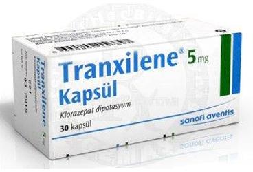 TRANXILENE 5 mg 30 kapsül {Sanofi} kutu görseli