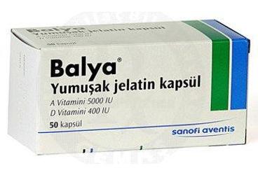 BALYA yumuşak 50 jelatin kapsül kutu görseli