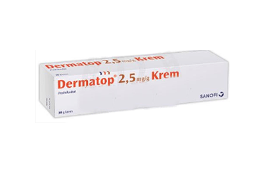 DERMATOP 2.5 mg 30 gr krem kutu görseli