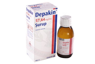 DEPAKIN şurup 150 ml kutu görseli