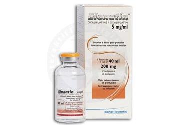 ELOXATIN 200 mg (5 mg/ml) IV infüzyon için konsantre çözelti içeren flakon kutu görseli