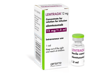 LEMTRADA 12 mg /1.2 ml infüzyonluk çözelti hazırlamak için konsantre kutu görseli
