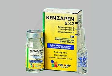 BENZAPEN 6.3.3 IU 1 flakon kutu görseli