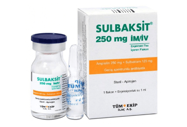 SULBAKSIT IM/IV 250 mg 1 flakon kutu görseli