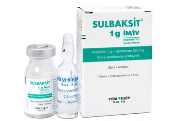 SULBAKSIT IM/IV 1000 mg 1 flakon kutu görseli