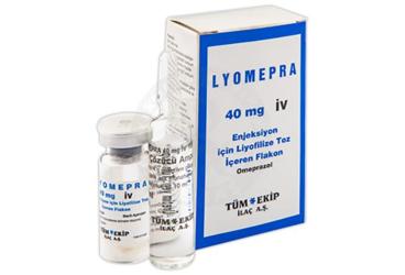 LYOMEPRA 40 mg IV enjeksiyonluk liyofilize toz içeren 1 flakon kutu görseli