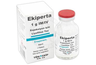 EKIPERTA 1G IM/IV enjeksiyon için liyofilize toz kutu görseli