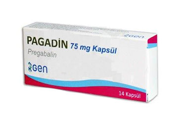 PAGADIN 75 mg 14 kapsül { Dinçsa } kutu görseli